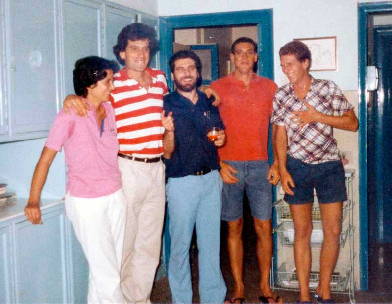 Domizia, Vittorio, Giovanni, Giorgio e Paolo